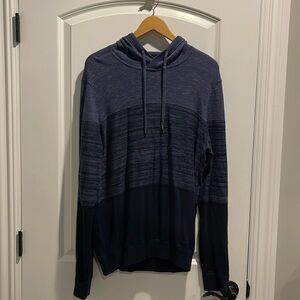Vince Pullover Hoodie Cotton Cashmere Modal size large blue